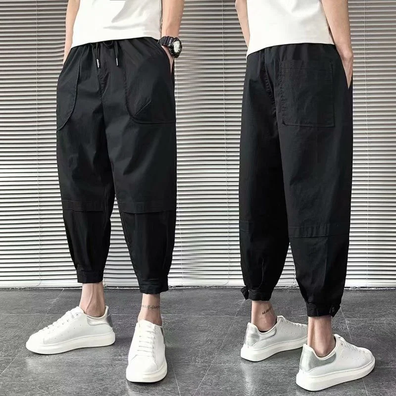 Men's Harem Pants Spring Loose Korean Style Plus Size, Comfortable and Stylish, Perfect for Casual Wear, Ideal for a Rel — photo 11