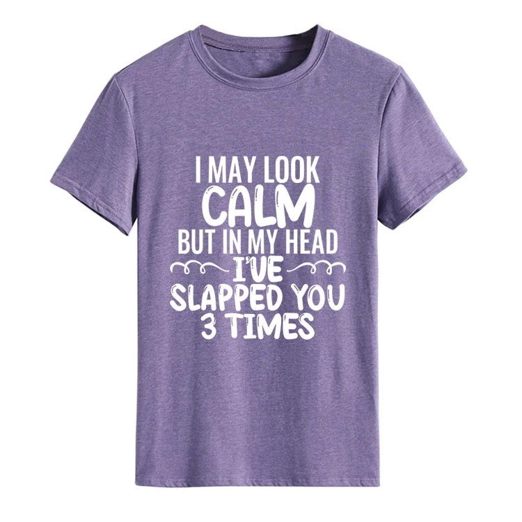 Camiseta Casual de Mujer Cuello Redondo, Suelta, con Letras, Manga Corta, Perfecta para un Look Diario Cómodo y a la Moda — foto 15