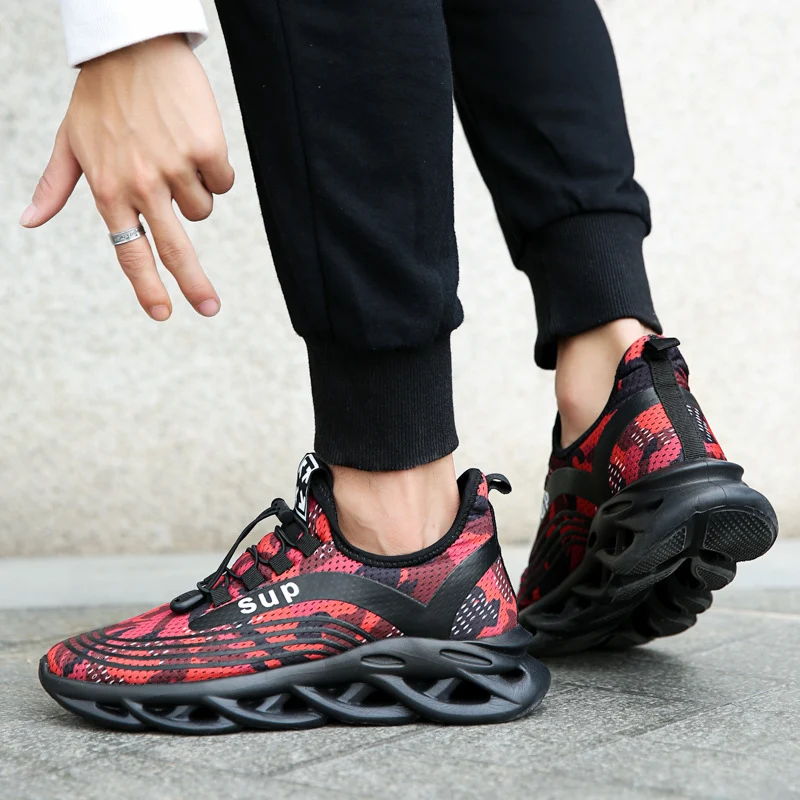 Title 6, Vliegende geweven schoenen met elastische band,...