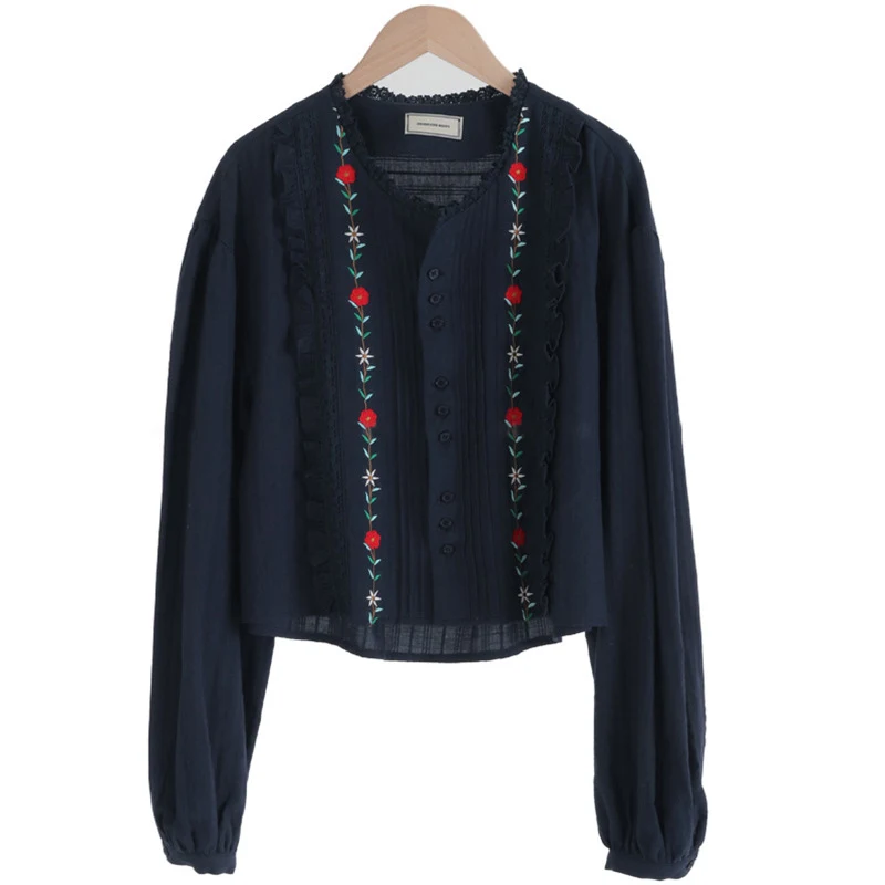 Title 4, Mori Age-reducing Temperament Embroidered Cott...