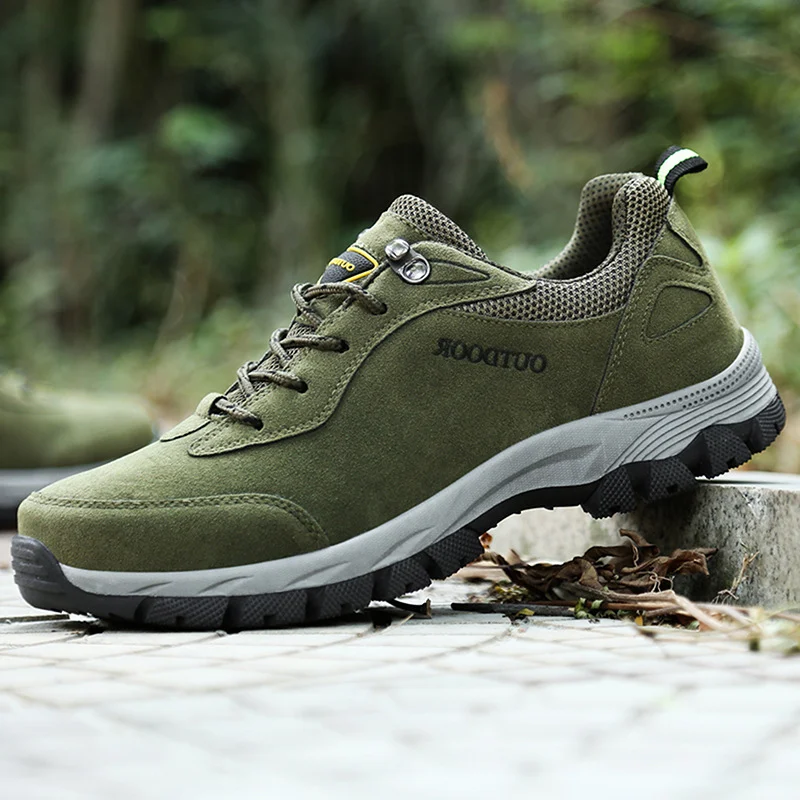 Chaussures de Randonnée Homme Grande Taille Bottes Outdoor Conçues pour le Trekking Confortables et Durables Parfaites pour l'Aventure. — photo 1