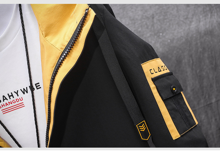 Mid-length Windbreaker Hooded Casual Jacket perfect for everyday wear. Comfortable, versatile design providing protectio — photo 7