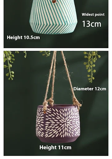 Title 6, Creative Hanging Cradle for Green Radish Succul...