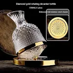 Gold Wine Decanter
