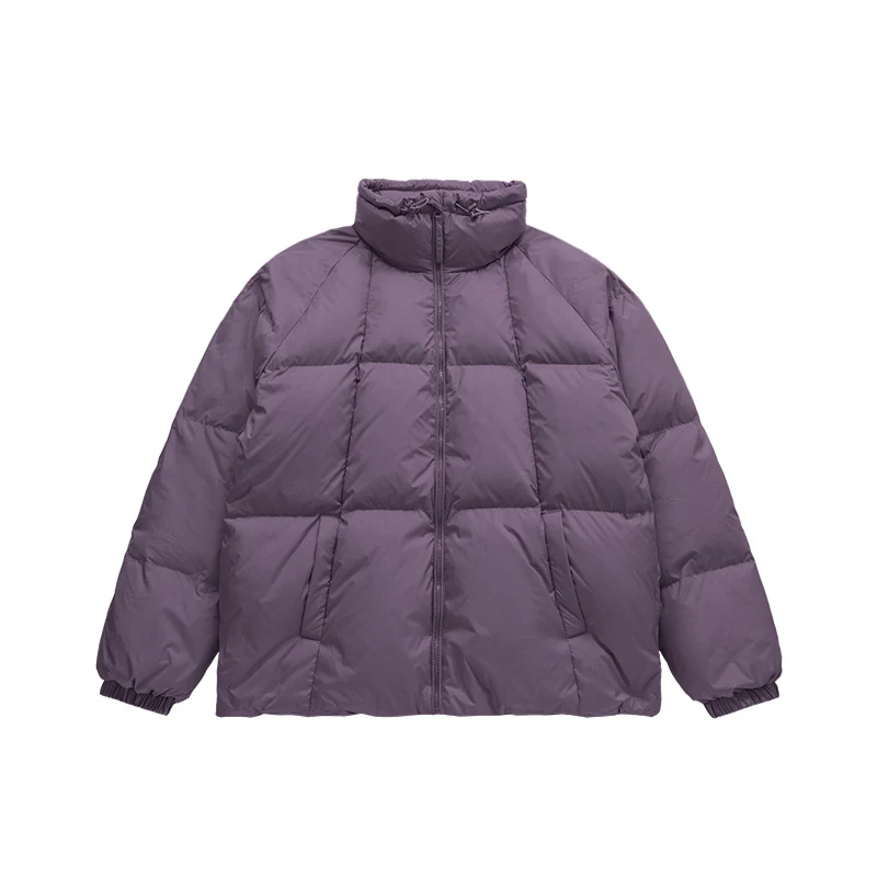 Title 10, Mens Solid Color Turtleneck Down Jacket Warm W...