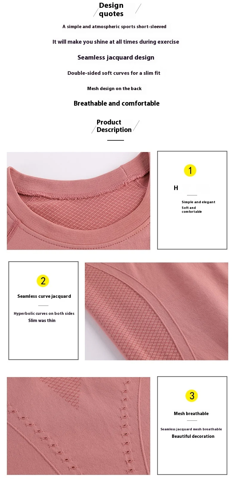 Title 11, Womens Quick-drying Running Short-sleeved Spor...