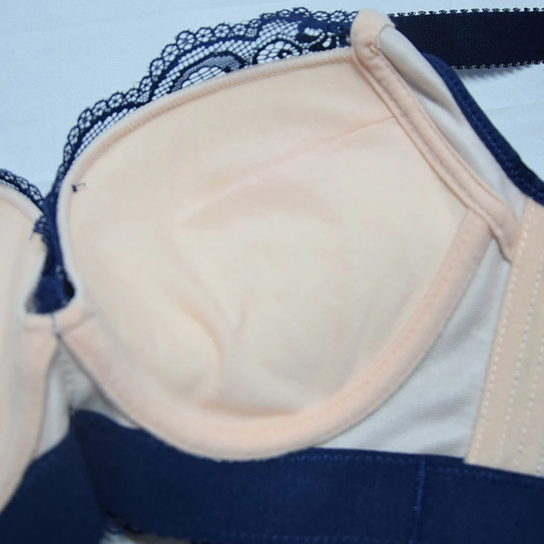 Title 8, Lace Thickened Gather Bra Adjustable Underwear,...