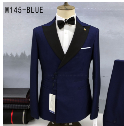 Title 3, Blazer masculino com ombreiras de alta qualidad...