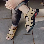 Leather Roman Sandals for Beach and Outdoors Comfortable Summer Style Enjoy Beach Days and City Adventures in these Styl — photo 7