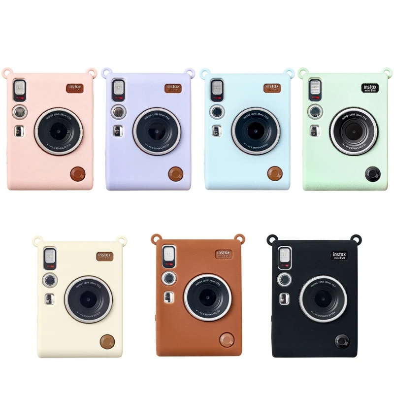Camera Wear-resistant Silica Gel Pure Color Protective Cover. Protect your camera with this durable, easy-to-use cover, — photo 1