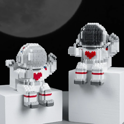 Title 7, Small Particle Assembled Building Block Toys fo...