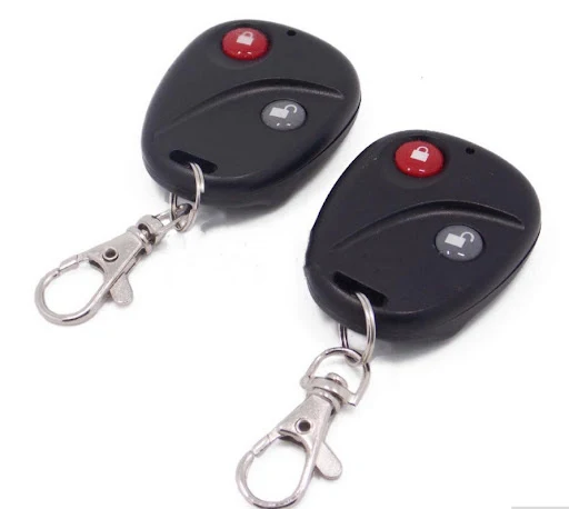 Title 5, UFO-type Anti-theft Device with Dual Remote Con...