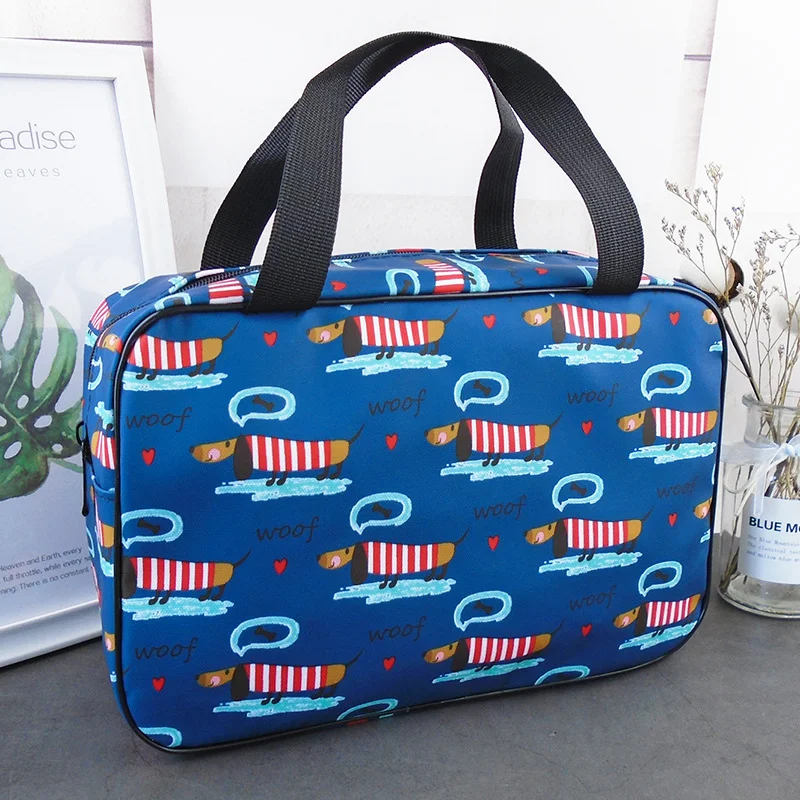 Bolsa de armazenamento impermeável para produtos de higiene pessoal Mantenha seus cosméticos e itens de higiene seguros e secos em viagens. — foto 2