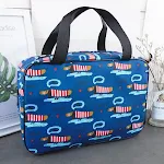 Bolsa de armazenamento impermeável para produtos de higiene pessoal Mantenha seus cosméticos e itens de higiene seguros e secos em viagens. — foto 2