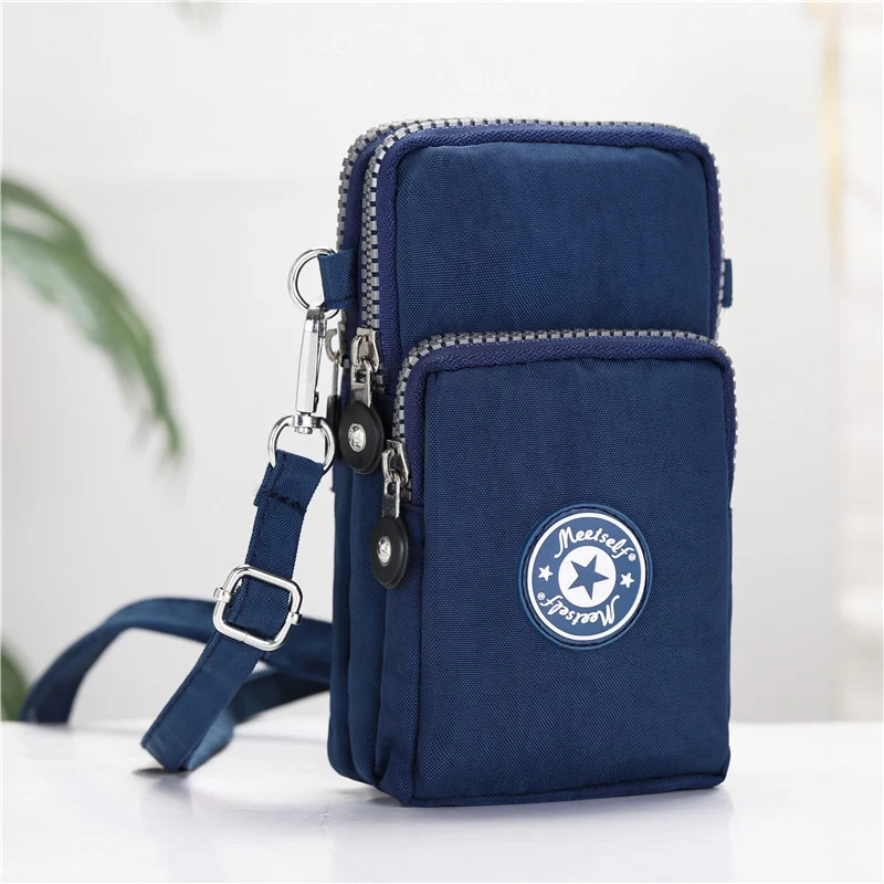 Women'S Messenger Bag Coin Purse Hanging Neck Wrist Bag Running Vertical Mini — photo 7