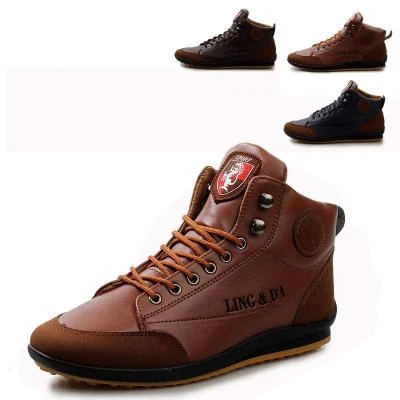Men's Casual Lace Up Combat Shoes for everyday wear. Comfortable, durable, and stylish combat boots, perfect for a casua — photo 3