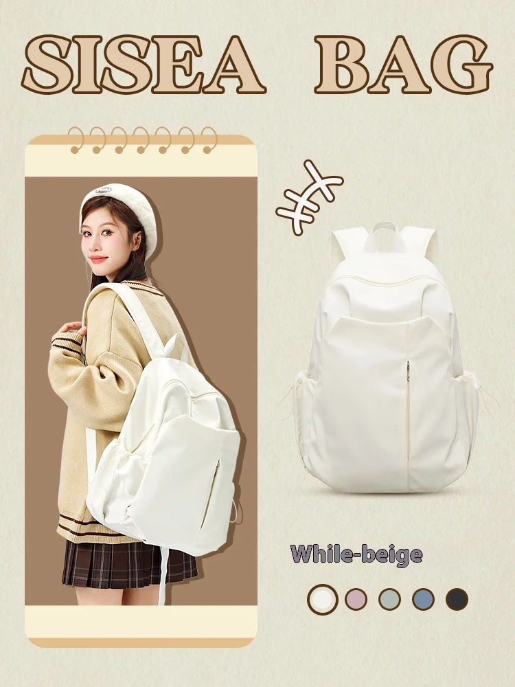 Mochila escolar para estudantes de ensino médio, ideal para lazer e viagens ao ar livre, com amplo espaço, resistente e confortável. — foto 27