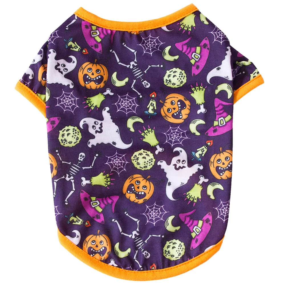 Title 4, Fashionable and simple Halloween cat pet clothe...
