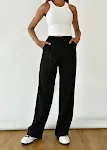 Calças de terno de algodão femininas casuais, moda de temperamento para trabalho, combinam com tudo, ideais para o dia a dia com conforto e estilo. — foto 11