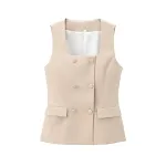 Milky White Vest