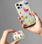 Capa protetora artística e fofa para fone de ouvido com estampa de cachorro Dachshund. Proteja seus fones com estilo e personalidade. — foto 7