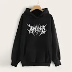 Sudadera con capucha y estampado de rayos Graffiti — foto 1