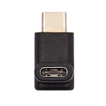 Adaptador USB Tipo-C 90 grados macho a hembra, ángulo recto, conecta y carga tus dispositivos, ideal para espacios reducidos, facilita la gestión de cables. — foto 4