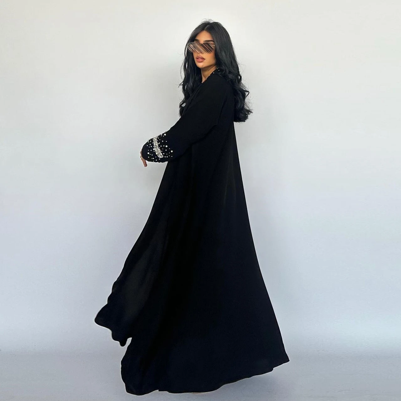 Title 4, Womens Bubble Bead Cardigan Robe Dress with He...