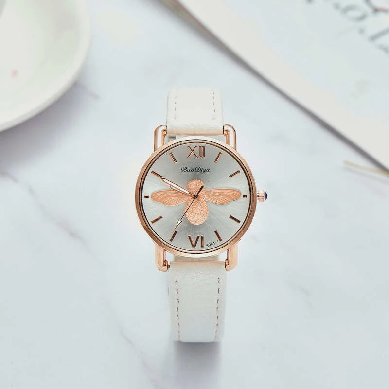 Senhoras Moda Little Bee Simple Quartz Watch — foto 6