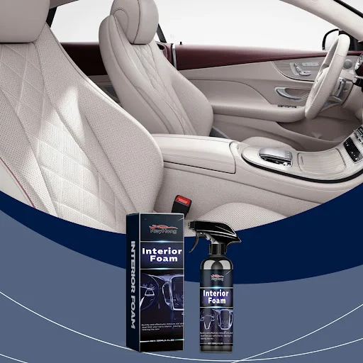Title 2, Multifunctional Car Interior Foamed Cleaner