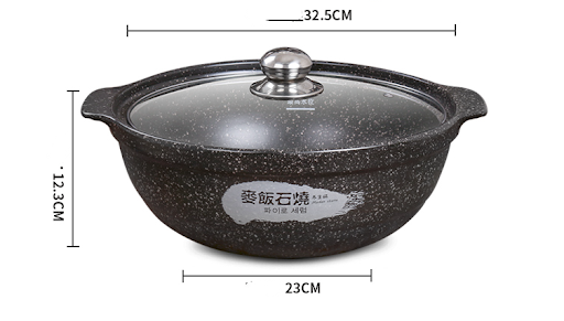Title 1, Gas Ceramic Saucepan Stone Pot Cook healthy and...