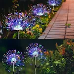 Colorful Fireworks Ground Lamp