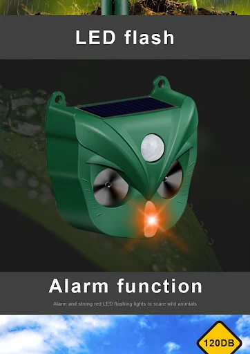 Title 6, Solar Ultrasonic Animal Repeller. Protect your ...