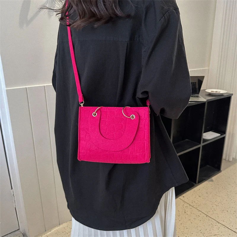 Modieuze kleine vierkante schoudertas, stijlvolle crossbody tas voor dames, ideaal voor dagelijks gebruik en om je essentials mee te nemen met flair. — foto 9