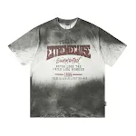 Men's Tie-dye Gradient Short-sleeved T-shirt Hip Hop. Embrace urban style with this comfortable and stylish tee. Perfect — photo 5