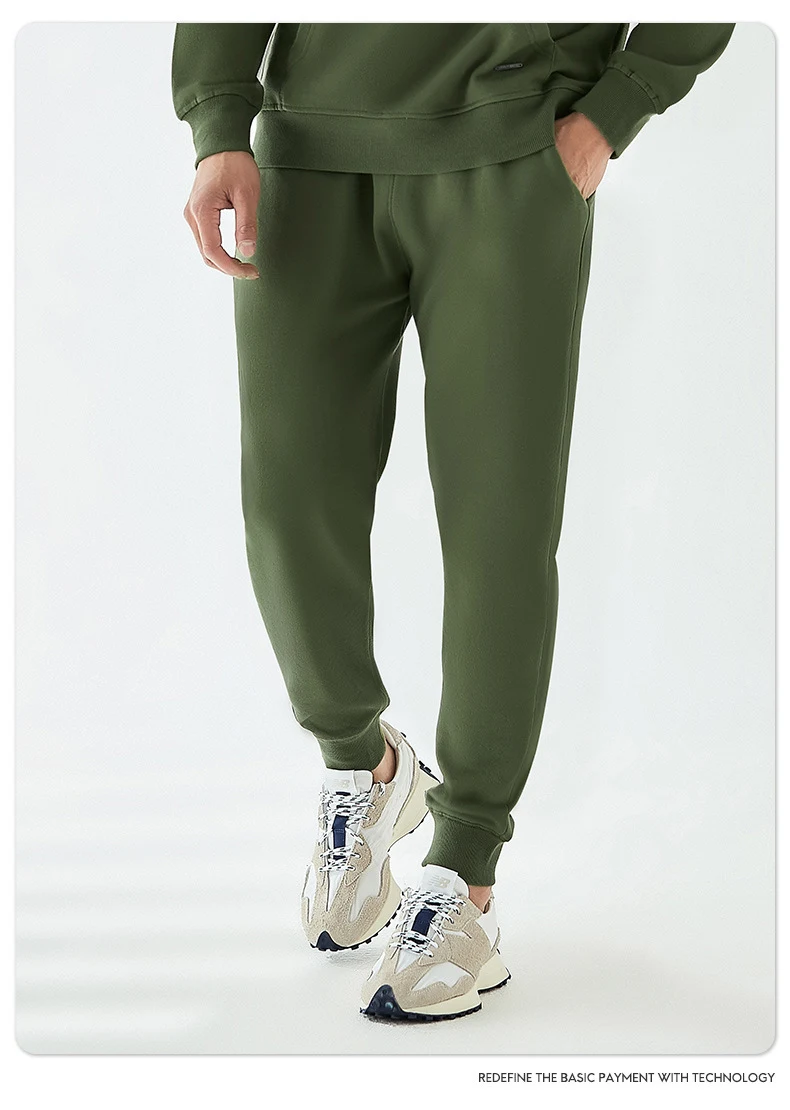 Title 8, Heren Casual Sweatpants met Middelmatige Taille...