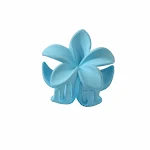 Presilhas de cabelo com flores de plástico vermelho sólido, cor de doces, estilo pena, acessórios vibrantes e elegantes, fáceis de usar. — foto 38