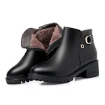 Sapatos de algodão femininos com salto médio. Conforto e estilo para o dia a dia. Perfeitos para um visual casual e elegante. — foto 2