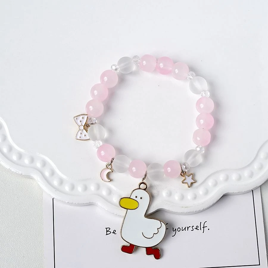 Pulseira de contas de cristal com temperamento fashion para mulheres. Adicione um toque de elegância e sofisticação ao seu visual, ideal para diversas ocasiões. — foto 15