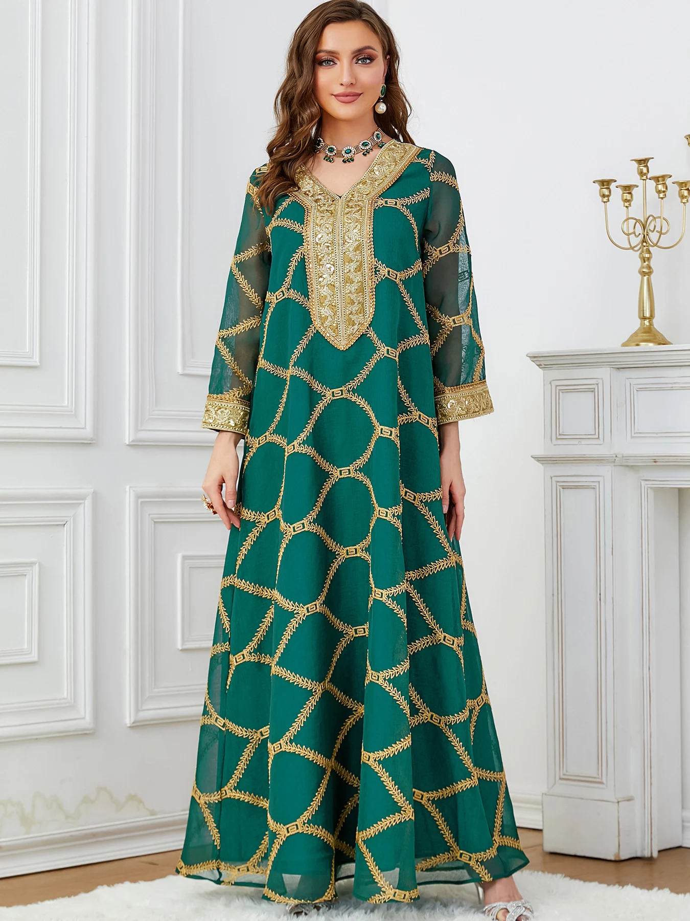 Title 4, New Womens Robe Long Sleeve Dress