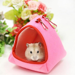 1pc Hamster Hanging House Hammock Cage Sleeping Nest Pet Bed Rat Hamster Toys Cage Swing Pet Banana Design Small Animals — photo 2
