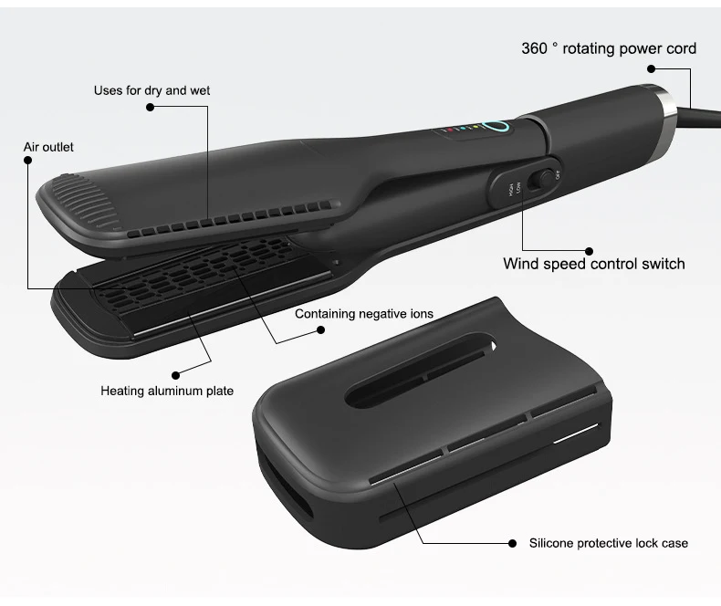 Title 4, Home Styling Hot Air Hair Straightener, Get Sal...