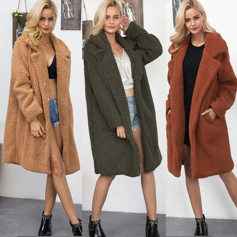 Title 2, Winter Lambskin Faux Fur European and American ...