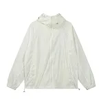 Men's Sun Protection Clothing Trendy Brands Lightweight Long Sleeve Hooded Zipper Coat Stitching Mesh Breathable and Loo — photo 3