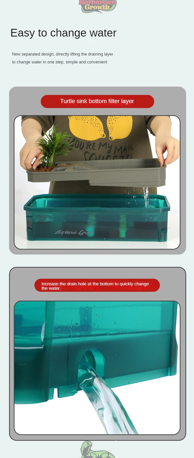 Title 8, Terrarium Reptile Habitat Simulate Breeding Box...