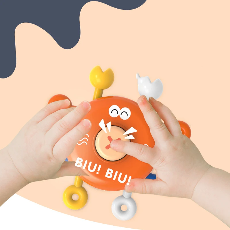 Brinquedos para bebês +6 meses. 8 quebra-cabeças e treino de dedos. Educação infantil 0-1-3 anos. 7 brinquedos de conforto, 9 para recém-nascidos e 2 brinquedos. — foto 4