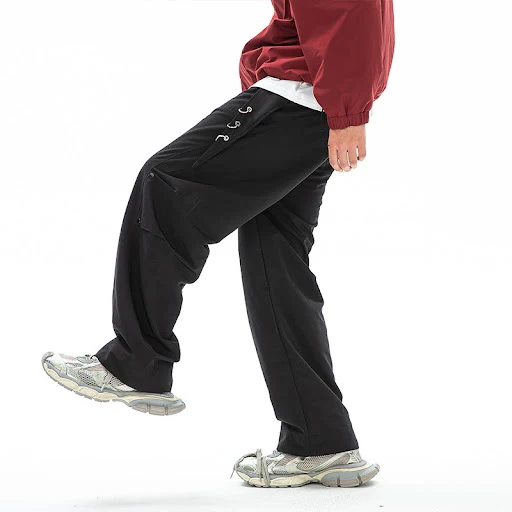 Title 4, Heren Mode Sport Losse Casual Rechte Broek Comf...