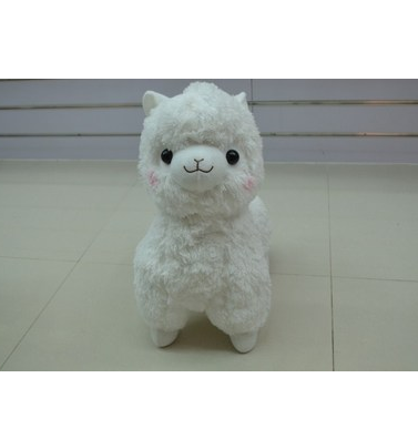 Alpaca de Pelúcia Gigante 45cm Um Amigo Fofinho e Macio para Aconchego e Diversão Decore e Presenteie Com Este Alpaca Incrível. — foto 2