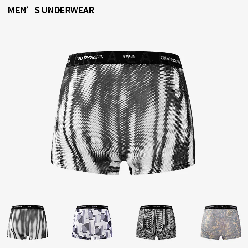 Ropa interior para hombres de cuatro esquinas de talla de talla de tamaño — foto 3