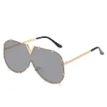 C2 gold frame gray piece